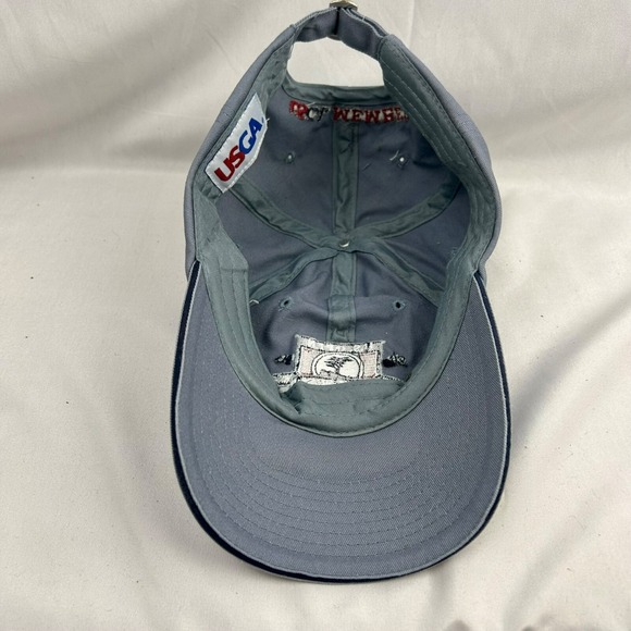 Pebble Beach Golf Course 2010 US Open USGA Member Hat Adjustable Blue Red White - Picture 7 of 8